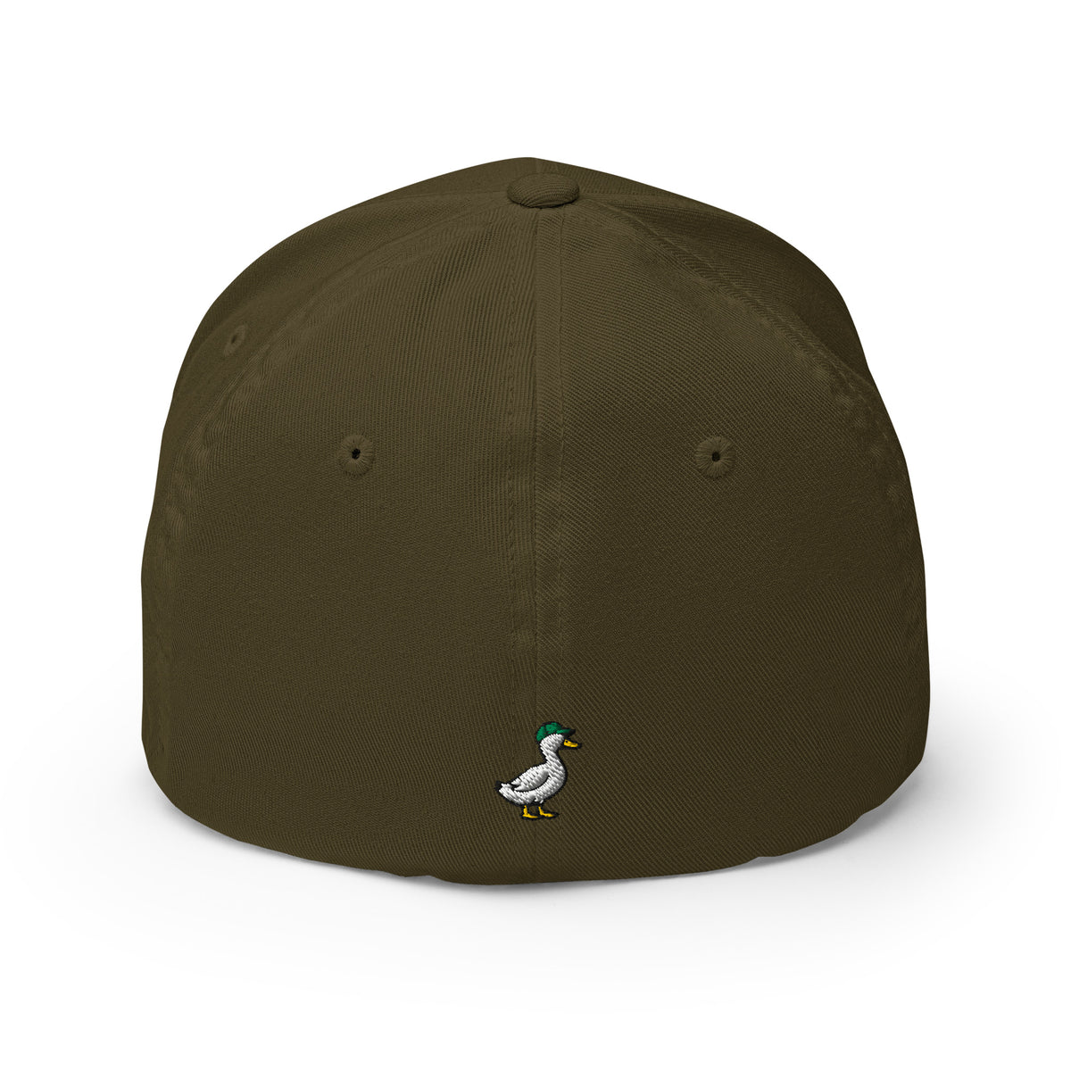 PATO script golf cap with green embroidery