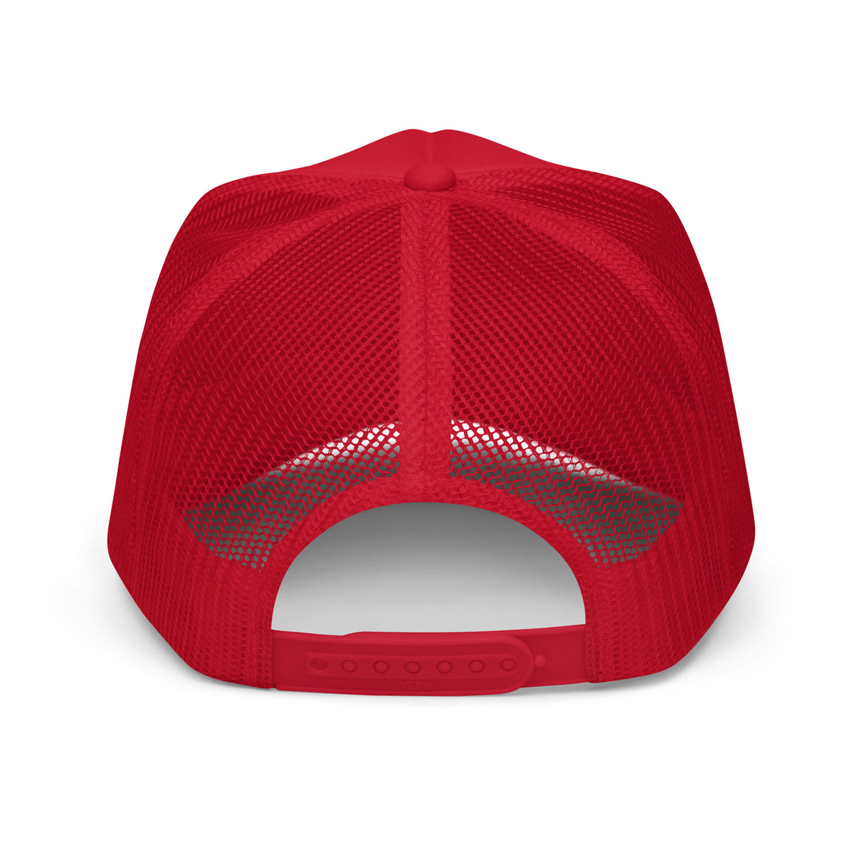 PATO foam trucker golf cap with varsity letters and golf flag